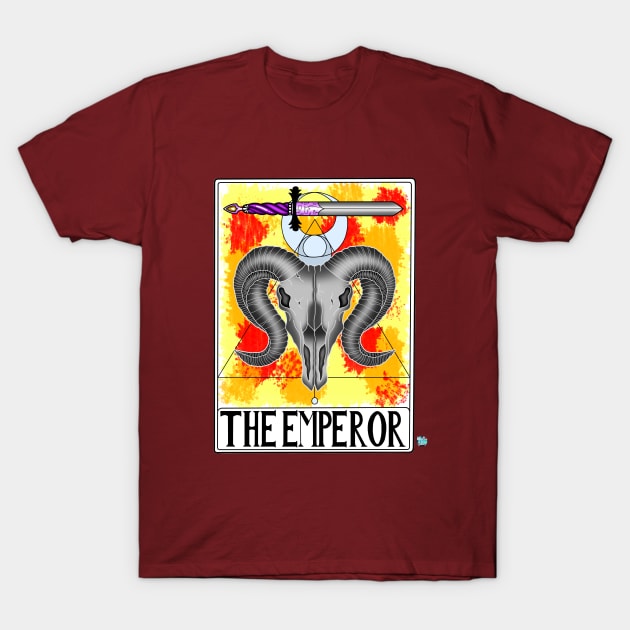 Aries - The Emperor T-Shirt by ColorMix Studios